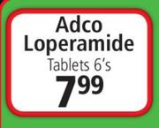 Adco Loperamide Tablets-6's