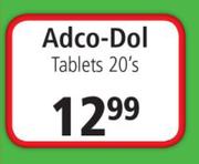 Adco-Dol Tablets-20's