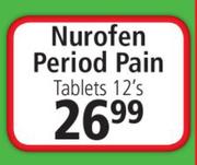 Nurofen Period Pain Tablets-12's