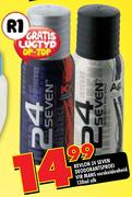 Revlon 24 Seven Deodrantsproei Vir Mans Verskeidenheid-130ml Elk