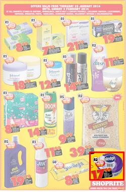 Shoprite Gauteng : Low Prices This January (23 Jan - 9 Feb 2014), page 6