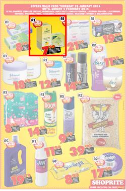 Shoprite Gauteng : Low Prices This January (23 Jan - 9 Feb 2014), page 6
