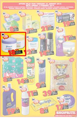 Shoprite Gauteng : Low Prices This January (23 Jan - 9 Feb 2014), page 6