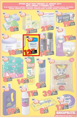 Shoprite Gauteng : Low Prices This January (23 Jan - 9 Feb 2014), page 6