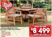 7-Piece Sheraton Patio Set With Free Lazy Susan