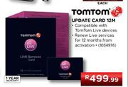 Tomtom Update Card 12M