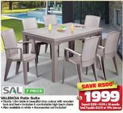 SAL 7 Piece Valencia Patio Suite