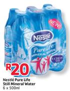 Nestle Pure Life Still Mineral Water-6 x 500ml