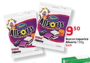 Beacon Liquorice Allsorts-150gm Each