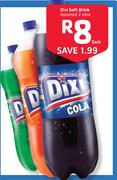 Dixi Soft Drink Assorted-2L Each