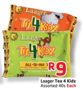 Laager Tea 4 Kidz Assorted-40s Each 