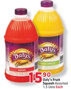 Daly's Fruit Squash Assorted-1.5Ltr Each