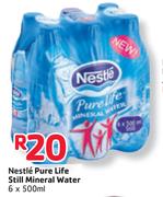 Nestle Pure Life Still Mineral Water-6x500ML