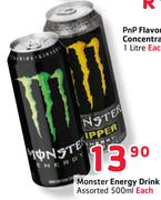 Monster Energy Drink Assorted-500ML Each