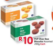 Pnp Choc Duo Biscuits-200gm Each