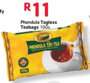 Phendula Tagless Teabags-100's