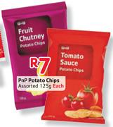 Pnp Potato Chips-125gm Each