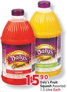 Daly's Fruit Squash-1.5ltr Each