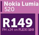 1Nokia Lumia 520-On Flexi 100