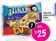 Beacon Chocolate Bars Assorted-7's