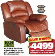 H&H Collection Alaska Recliner