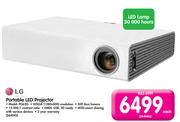 LG Portable LED Projector PG62G