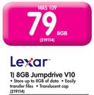 Lexar 8GB Jumpdrive V10