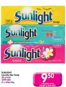 Sunlight Laundry Bar Soap (All Variants)-42 x 500g/400g