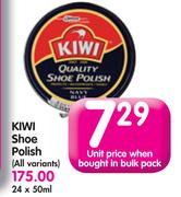Kiwi Shoe Polish (All Variants)-24 x 50ml