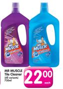 Mr Muscle Tile Cleaner (All Variants)-750ml Each