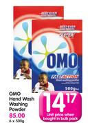 Omo Hand Wash Washing Powder-6 x 500g