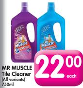 Mr Muscle Tile Cleaner(All Variants)-750Ml Each