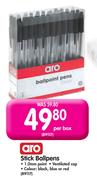 Aro Stick Ballpens-Per Box