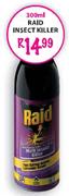 Raid Insect Killer-300ml