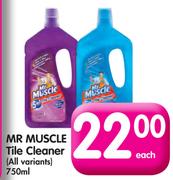 Mr Muscle Tile Cleaner(All Variants)-750ml