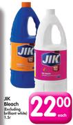 JIK Bleach*Excluding Brilliant White)-1.5L Each
