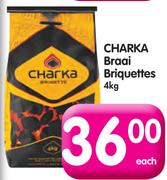 Charka Braai Briquettes-4kg