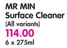 Mr Min Surface Cleaner(All Variants)-6X275ml