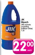  Jik Bleach(All Variants Excluding Brilliant White)-1.5L