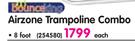 Bounce King 8 Foot Airzone Trampoline Combo