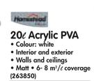 Homestead Acrylic PVA-20L 
