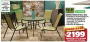 H&H Collection 5 Stuk Santa Cruz Patio Stel