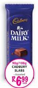 Cadbury Slabs Assorted-90g/100g each