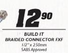 Build It Connector FXF-112"x250mm