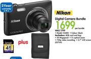Nikon Digital Camera Bundle S3400-Per Bundle