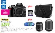 Nikon Twin Lens Bundle D3100-Per Bundle