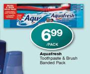 Aquafresh Toothpaste & Brush Banded Pack-Per Pack