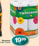 Twinsaver Roller Towels-4's
