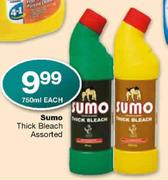 Sumo Thick Bleach Assorted 750ml-Each