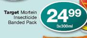 Target Mortein Insecticide Banded Pack-3x300ml
